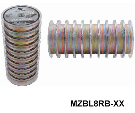 AQUA MARINE - Braided Line (8 PLY) Sea Storm